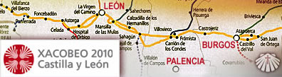 mapa turismo Castilla y Le�n