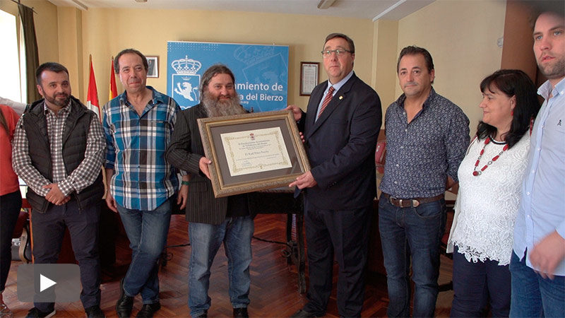 Foto de Raúl Pérez: Espero poder contribuir con mi trabajo a dinamizar Villafranca y el Bierzo