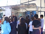 Foto de Cruz Roja Española exhibe en Villafranca del Bierzo una Unidad de Respuesta en Emergencia de Agua y Saneamiento