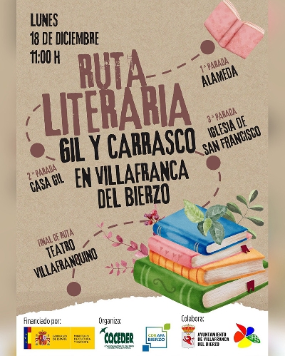 Ruta Literaria Gil y Carrasco en Villafranca del Bierzo