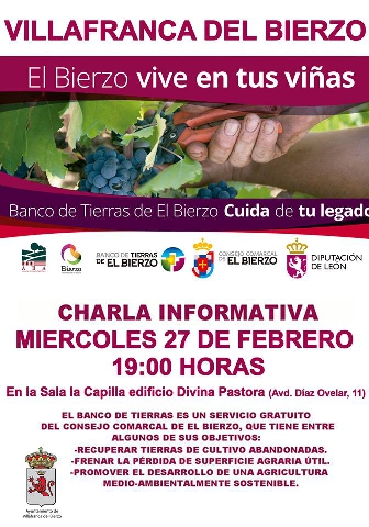 Foto de Charla informativa sobre el funcionamiento del Banco de Tierras