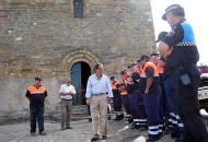 Foto de El operativo especial de Protecci�n Civil en el Camino continuar� tras el A�o Santo
