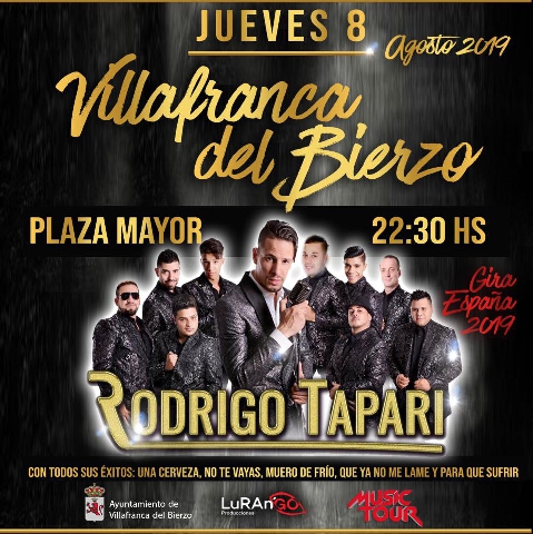 Rodrigo Tapari en Villafranca del Bierzo