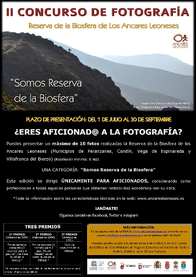 II Concurso de Fotografía de la RBALE: