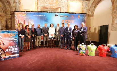 Vuelta Ciclista a Castilla y León por el Camino de Santiago con meta en Villafranca del Bierzo