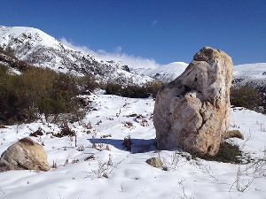 Piden protección y una investigación profunda para un menhir descubierto en la zona de Tejeira