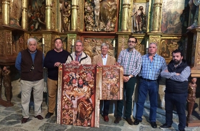 Villafranca presenta su Semana Santa con el retablo de la Santísima Trinidad como referente
