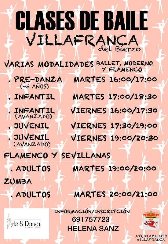 Clases de Baile en Villafranca del Bierzo