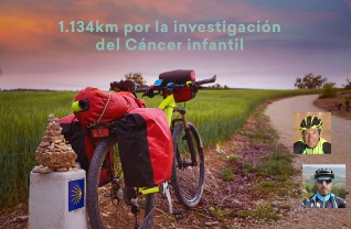 Foto de #ElDesafioDePaco por la Investigación del Cáncer Infantil, llega a Villafranca del Bierzo