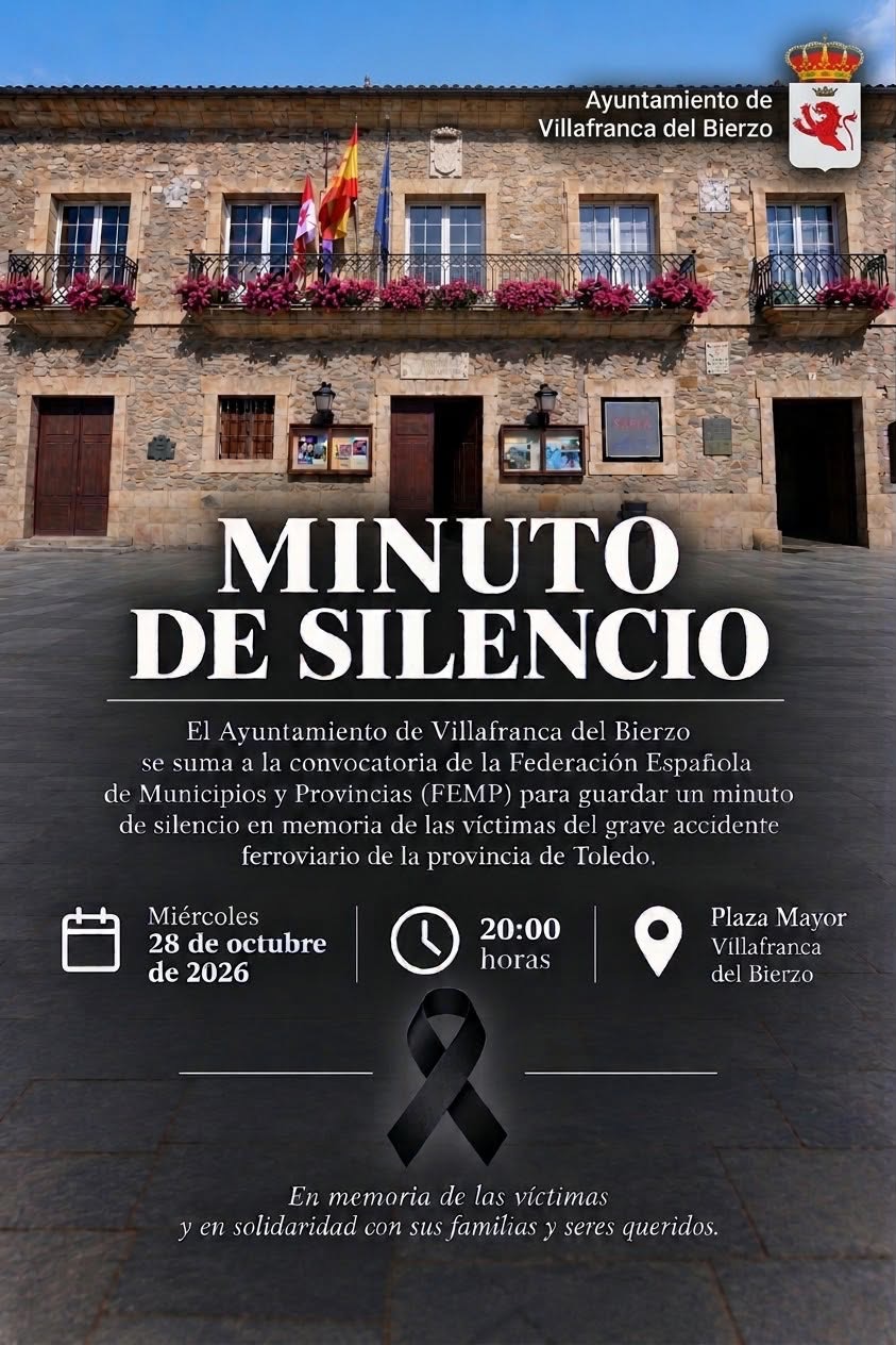 Foto de VILLAFRANCA DEL BIERZO GUARDARÁ UN MINUTO DE SILENCIO