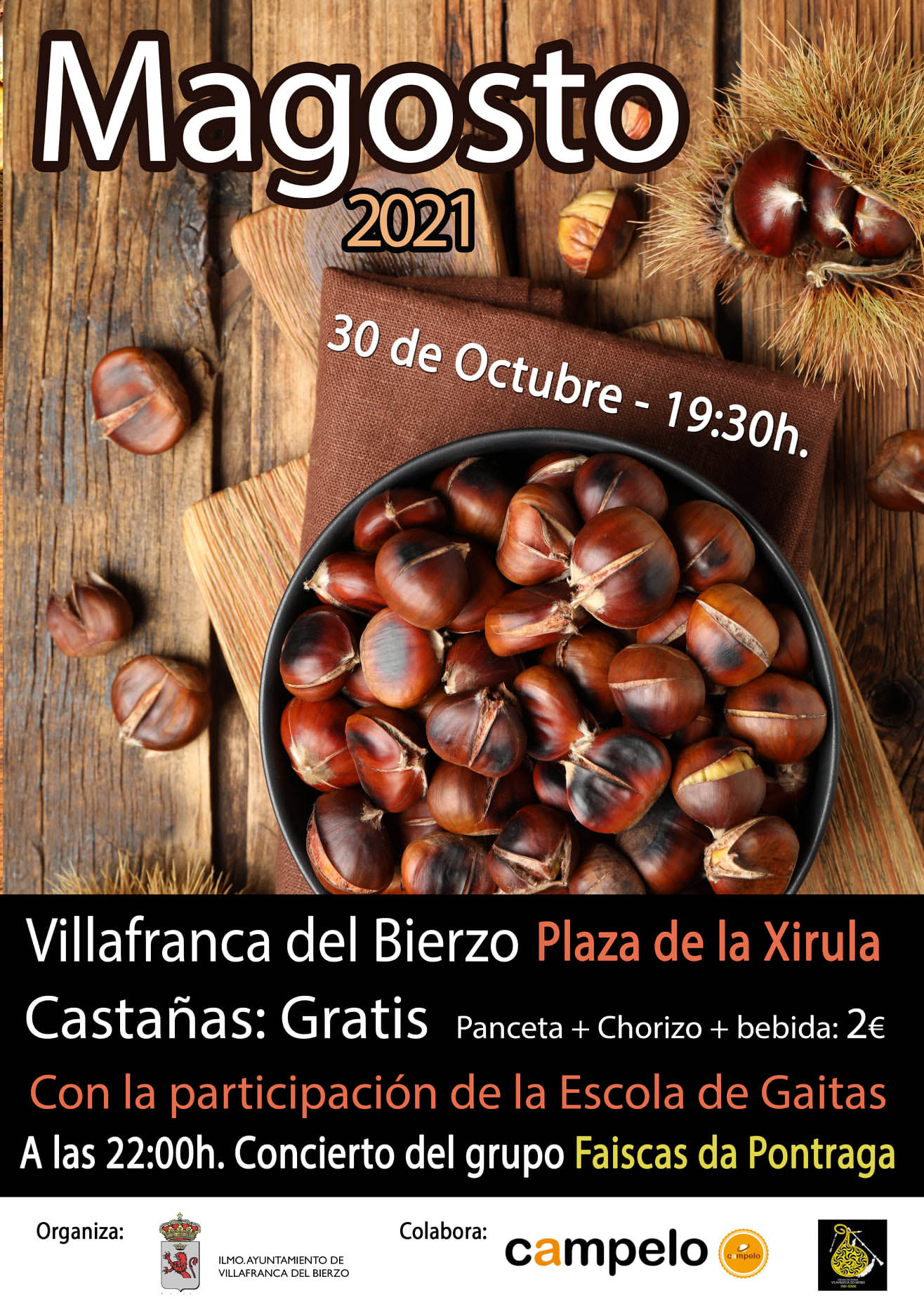 Foto de Magosto Municipal en Villafranca del Bierzo