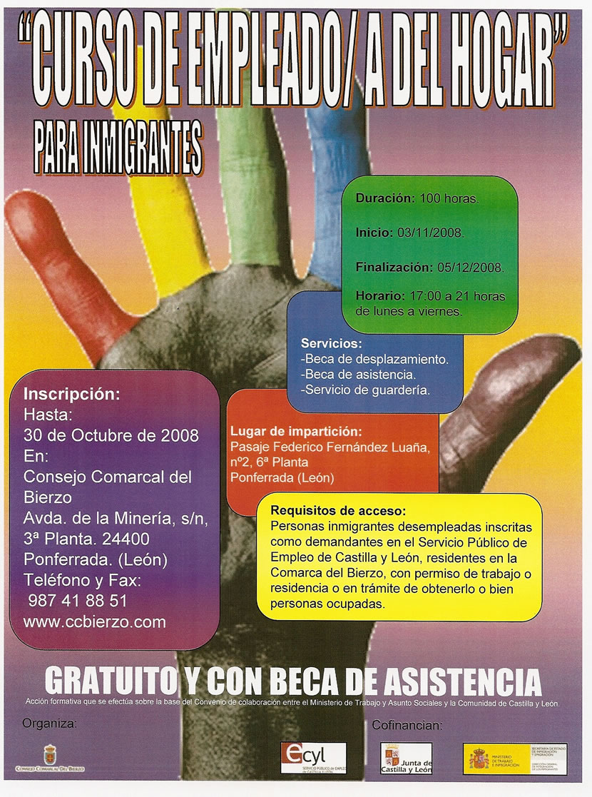Foto de Curso de empleada/o del hogar para inmigrante