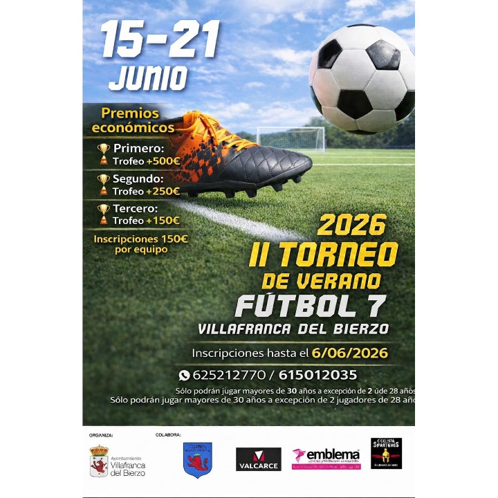 Foto de II Torneo de verano futbol 7  Villafranca del Bierzo