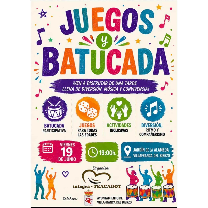 Foto de JUEGOS Y BATUCADA