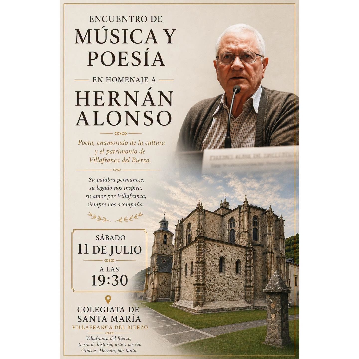 Foto de Encuentro de Música y Poesía en homenaje a Hernán Alonso