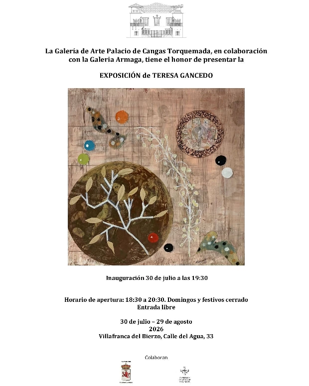 Foto de Exposición de la pintora Teresa Gancedo