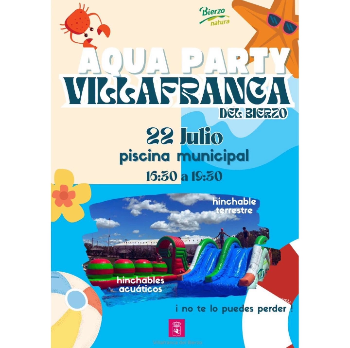 Foto de ¡Llega la AQUA PARTY a Villafranca del Bierzo!