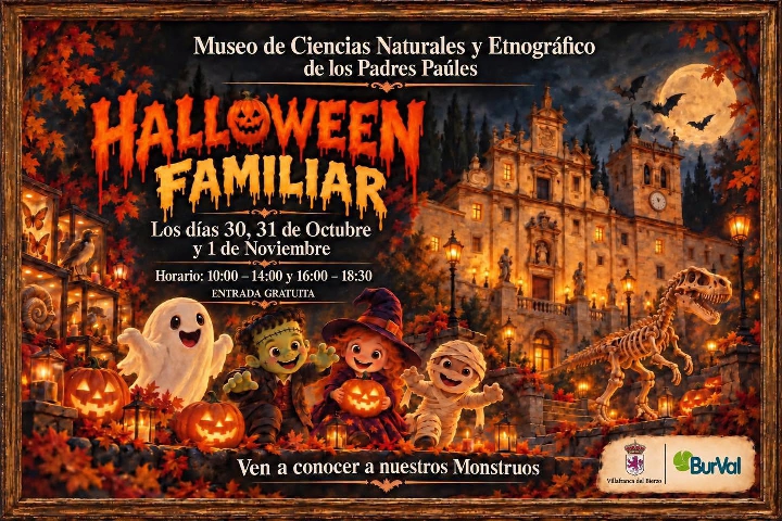 Foto de Halloween en el Museo de Ciencias Naturales y Etnográfico de los Padres Paúles