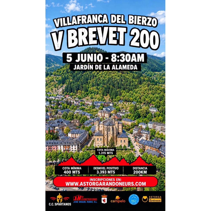 Foto de V Brevet 200 Villafranca del Bierzo