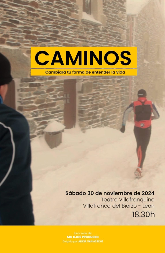 Foto de Documental “Caminos” en el Teatro Villafranquino