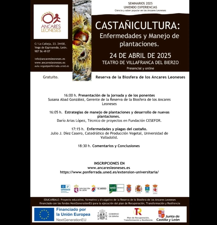Foto de CASTAÑICULTURA: Enfermedades y manejo de plantaciones