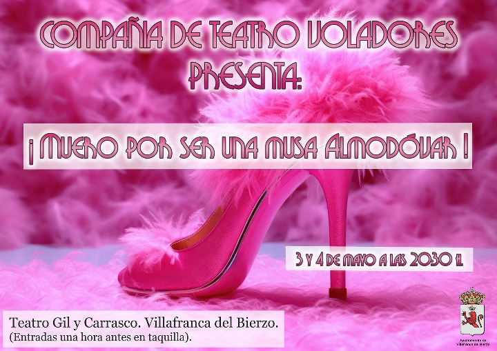 Foto de ¡Muero por ser una musa de Almodóvar! en el teatro villafranquino