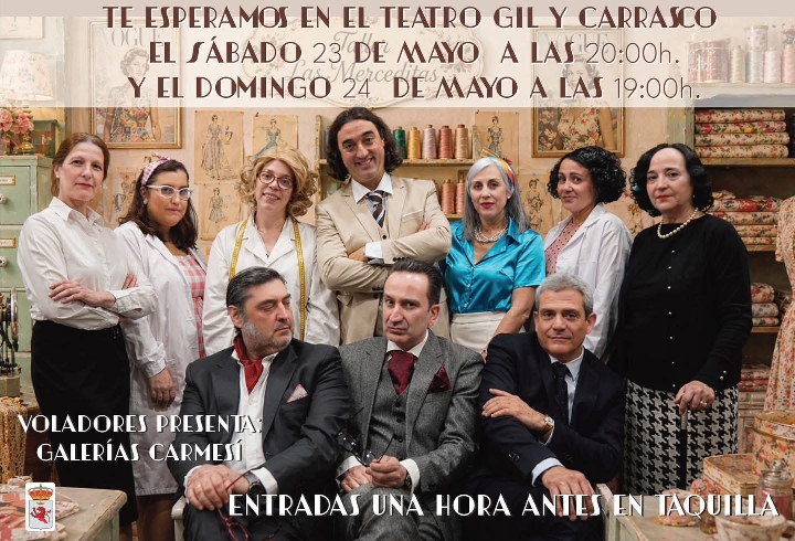 Foto de Teatro Voladores presenta Galerías Carmesí