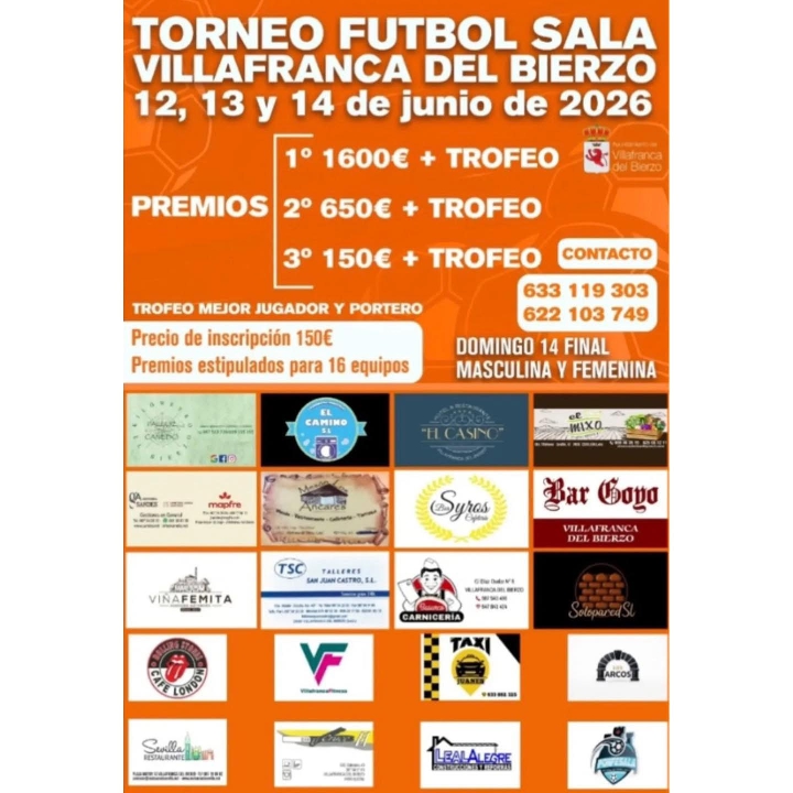 Foto de INFORMACIÓN TORNEO FÚTBOL SALA