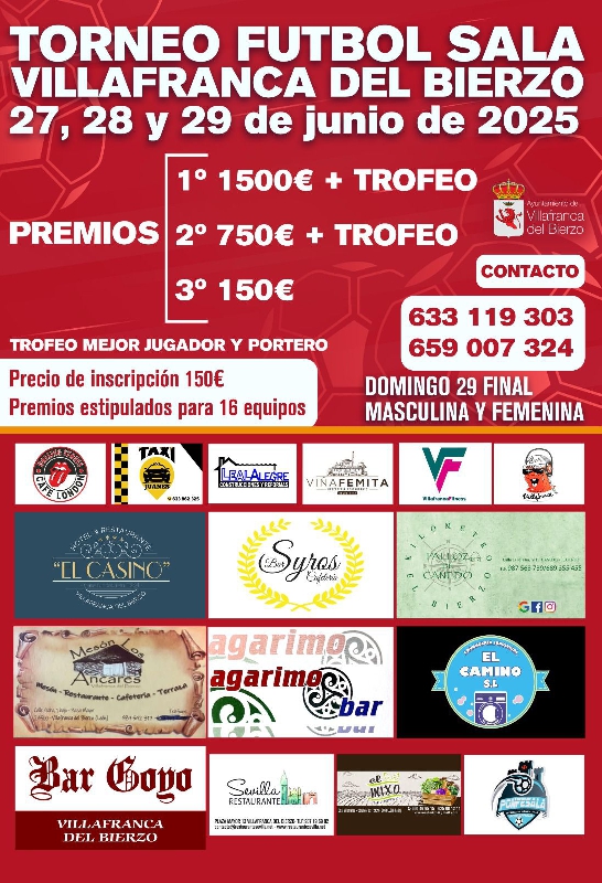 Foto de Torneo Fútbol Sala en Villafranca del Bierzo