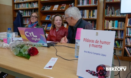 Foto de La escritora villafranquina Ana María Campelo publica ‘Píldoras de humor y muerte’