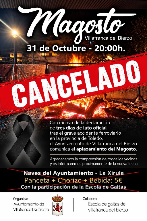 Foto de COMUNICADO OFICIAL | APLAZAMIENTO DEL MAGOSTO 2026