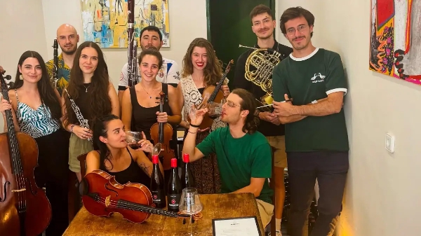 Foto de La joven formación Son de Mencía participa en el festival Música en Villafranca