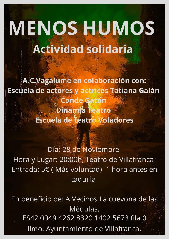 Foto de Actividad Solidaria MENOS HUMOS