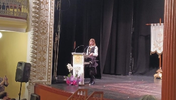 Foto de Macarena Gómez da inicio a la Semana Santa de Villafranca del Bierzo